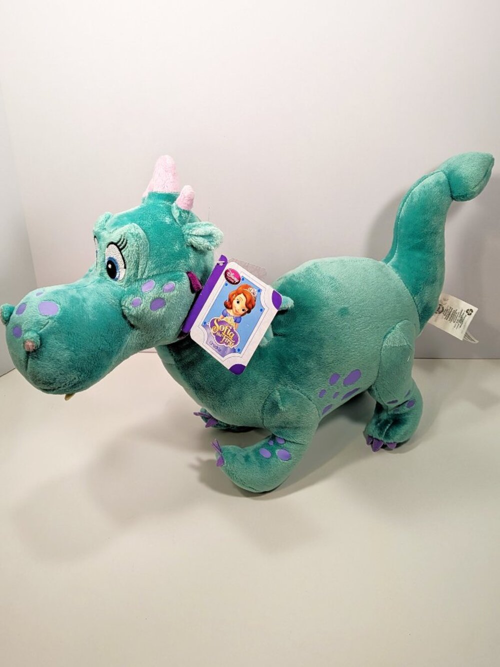 Disney Junior Sofia the First “Crackle” Dragon Plush New with Tags Stuffed Anima